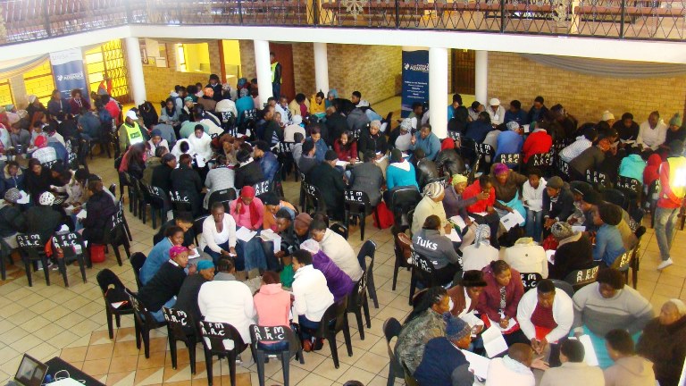 Early Childhood Development participants doing group work